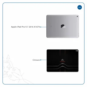 برچسب پوششی ماهوت مدل Citroen مناسب برای تبلت اپل iPad Pro 9.7 2016 A1674
