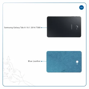 برچسب پوششی ماهوت مدل Blue-Leather مناسب برای تبلت سامسونگ Galaxy Tab A 10.1 2016 T580