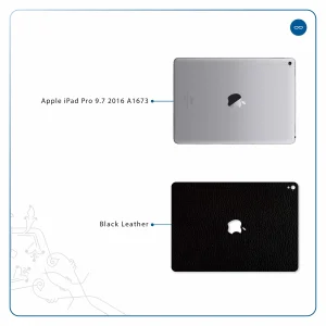 برچسب پوششی ماهوت مدل Black-Leather مناسب برای تبلت اپل iPad Pro 9.7 2016 A1673