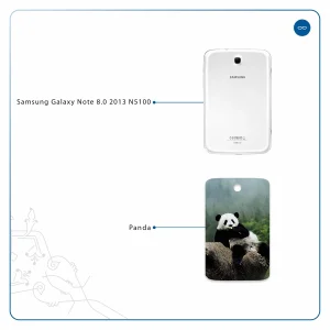 برچسب پوششی ماهوت مدل Panda مناسب برای تبلت سامسونگ Galaxy Note 8.0 2013 N5100