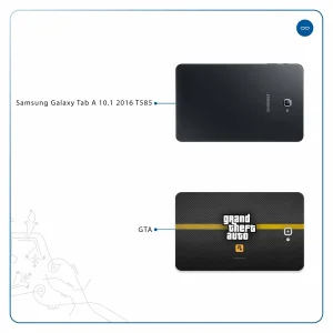 برچسب پوششی ماهوت مدل Gta-Game مناسب برای تبلت سامسونگ Galaxy Tab A 10.1 2016 T585
