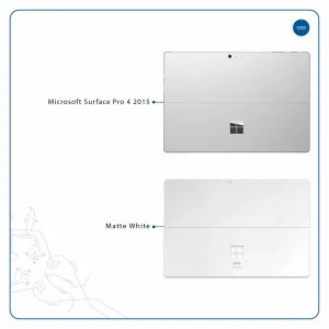 برچسب پوششی ماهوت مدل Matte-White مناسب برای تبلت مایکروسافت Surface Pro 4 2015