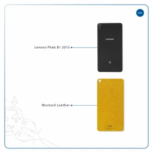 برچسب پوششی ماهوت مدل Mustard-Leather مناسب برای تبلت لنوو Phab B1 2015