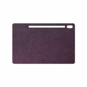 برچسب پوششی ماهوت مدل Purple-Leather مناسب برای تبلت سامسونگ Galaxy Tab S6 2019 SM-T860