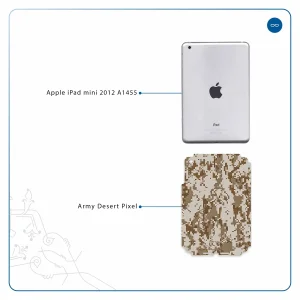 برچسب پوششی ماهوت مدل Army-Desert-Pixel مناسب برای تبلت اپل iPad mini 2012 A1455