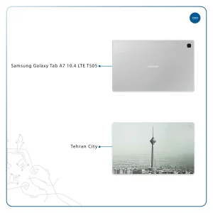 برچسب پوششی ماهوت مدل Tehran City مناسب برای تبلت سامسونگ Galaxy Tab A7 10.4 LTE 2020 T505