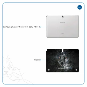 برچسب پوششی ماهوت مدل Crysis مناسب برای تبلت سامسونگ Galaxy Note 10.1 2012 N8010