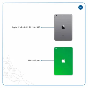 برچسب پوششی ماهوت مدل Matte-Green مناسب برای تبلت اپل iPad mini 2 2013 A1490