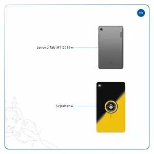 برچسب پوششی ماهوت مدل Sepahan مناسب برای تبلت لنوو Tab M7 2019
