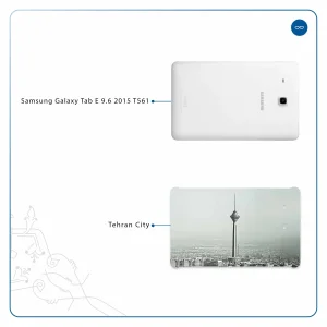 برچسب پوششی ماهوت مدل Tehran City مناسب برای تبلت سامسونگ Galaxy Tab E 9.6 2015 T561