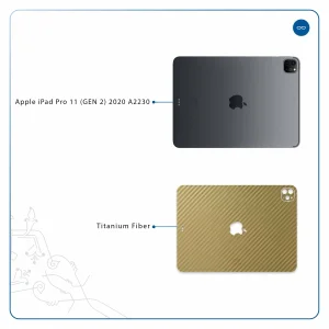 برچسب پوششی ماهوت مدل Titanium-Fiber مناسب برای تبلت اپل iPad Pro 11 (GEN 2) 2020 A2230