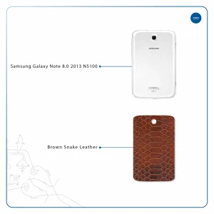 برچسب پوششی ماهوت مدل Brown-Snake-Leather مناسب برای تبلت سامسونگ Galaxy Note 8.0 2013 N5100