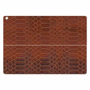 برچسب پوششی ماهوت مدل Brown-Snake-Leather مناسب برای تبلت ایسوس Transformer 3 Pro 2016