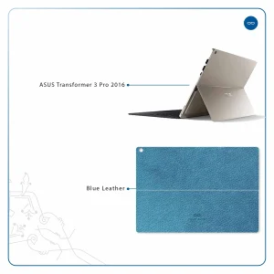 برچسب پوششی ماهوت مدل Blue-Leather مناسب برای تبلت ایسوس Transformer 3 Pro 2016