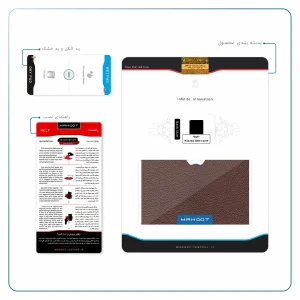 برچسب پوششی ماهوت مدل Natural-Leather مناسب برای تبلت اپل iPad mini (GEN 5) 2019 A2126