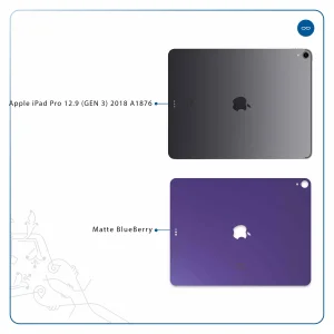 برچسب پوششی ماهوت مدل Matte-BlueBerry مناسب برای تبلت اپل iPad Pro 12.9 (GEN 3) 2018 A1876