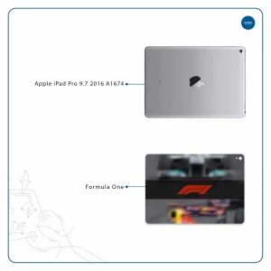 برچسب پوششی ماهوت مدل Formula One مناسب برای تبلت اپل iPad Pro 9.7 2016 A1674