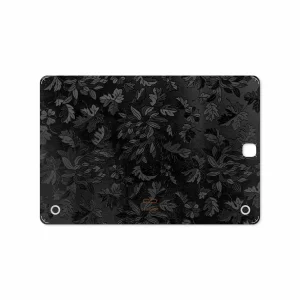 برچسب پوششی ماهوت مدل Black-Wildflower مناسب برای تبلت سامسونگ Galaxy Tab A 9.7 2015 T555