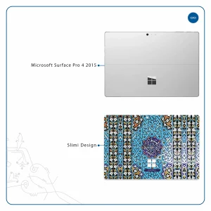 برچسب پوششی ماهوت مدل Iran-Tile7 مناسب برای تبلت مایکروسافت Surface Pro 4 2015