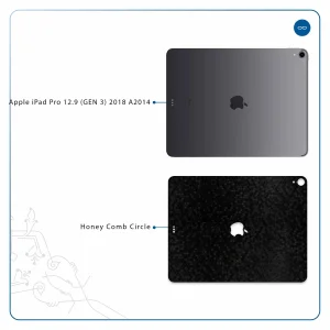برچسب پوششی ماهوت مدل Honey-Comb-Circle مناسب برای تبلت اپل iPad Pro 12.9 (GEN 3) 2018 A2014