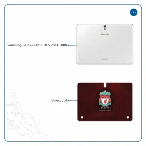 برچسب پوششی ماهوت مدل Liverpool مناسب برای تبلت سامسونگ Galaxy Tab S 10.5 2014 T800