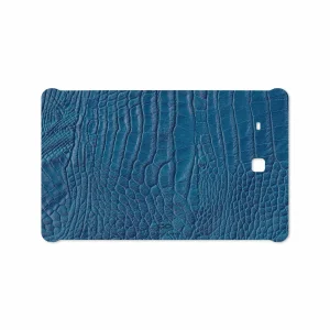 برچسب پوششی ماهوت مدل Blue-Crocodile-Leather مناسب برای تبلت سامسونگ Galaxy Tab E 9.6 2015 T560