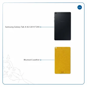 برچسب پوششی ماهوت مدل Mustard-Leather مناسب برای تبلت سامسونگ Galaxy Tab A 8.0 2019 T295