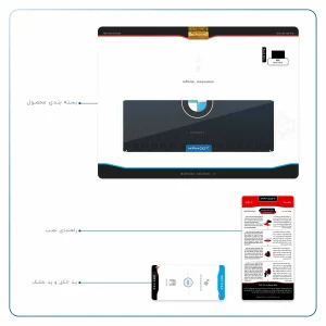 برچسب پوششی ماهوت مدل BMW مناسب برای تبلت اچ تی سی Nexus 9 2014