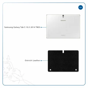 برچسب پوششی ماهوت مدل Ostrich-Leather مناسب برای تبلت سامسونگ Galaxy Tab S 10.5 2014 T805