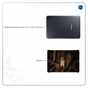 برچسب پوششی ماهوت مدل Owl مناسب برای تبلت سامسونگ Galaxy Tab S2 9.7 2015 T810