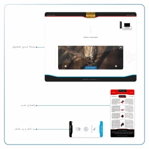 برچسب پوششی ماهوت مدل Owl مناسب برای تبلت سامسونگ Galaxy Tab S2 9.7 2015 T810