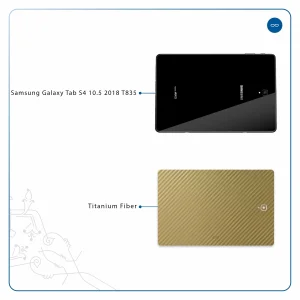 برچسب پوششی ماهوت مدل Titanium-Fiber مناسب برای تبلت سامسونگ Galaxy Tab S4 10.5 2018 T835