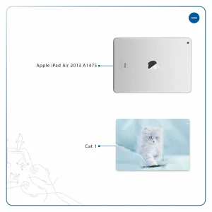 برچسب پوششی ماهوت مدل Cat-1 مناسب برای تبلت اپل iPad Air 2013 A1475