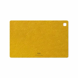 برچسب پوششی ماهوت مدل Mustard-Leather مناسب برای تبلت سامسونگ Galaxy Tab A7 10.4 LTE 2020 T505