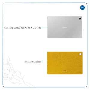 برچسب پوششی ماهوت مدل Mustard-Leather مناسب برای تبلت سامسونگ Galaxy Tab A7 10.4 LTE 2020 T505