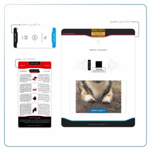 برچسب پوششی ماهوت مدل Dog-2 مناسب برای تبلت سامسونگ Galaxy Tab A 8.0 2019 T290