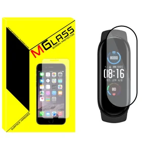 محافظ صفحه نمایش نانو ام‌گلس مدل GLS_Pmma مناسب برای ساعت هوشمند شیائومی Mi Band 9 12mm