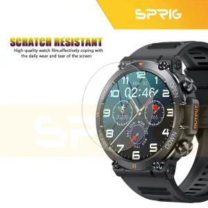 محافظ صفحه نمایش اسپریگ مدل SH-SP مناسب برای ساعت هوشمند هپی تاچ K59 / K59 Pro بسته سه عددی