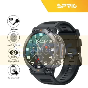 محافظ صفحه نمایش اسپریگ مدل SH-SP مناسب برای ساعت هوشمند هپی تاچ K59 / K59 Pro بسته سه عددی
