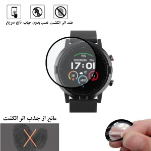 محافظ صفحه نمایش نانو لایونکس مدل PMLI مناسب برای ساعت هوشمند هایلو LS05s