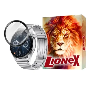 محافظ صفحه نمایش لایونکس مدل PMMAWL مناسب برای ساعت هوشمند هوآوی Watch GT3 46 mm