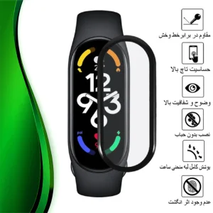 محافظ صفحه نمایش نانو تراستکتور مدل PMMAWT مناسب برای ساعت هوشمند شیائومی Mi Band 8