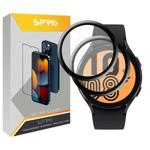 محافظ صفحه نمایش نانو اسپریگ مدل Pmma-SPG مناسب برای ساعت هوشمند سامسونگ Galaxy Watch 4 44mm بسته دو عددی