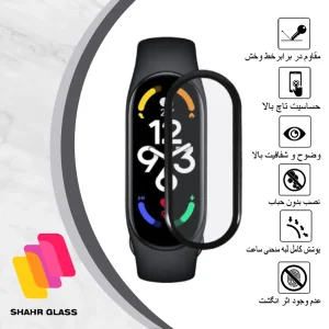 محافظ صفحه نمایش نانو شهر گلس مدل PMMAWH مناسب برای ساعت هوشمند شیائومی Mi Band 8