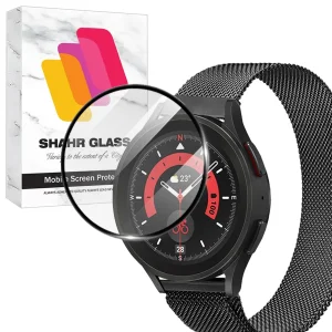 محافظ صفحه نمایش شهر گلس مدل PMBI مناسب برای ساعت هوشمند سامسونگ Galaxy Watch 5 Pro / SM-R925F