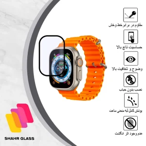 محافظ صفحه نمایش شهر گلس مدل PMMAWSH مناسب برای ساعت هوشمند T1000 Ultra 49mm