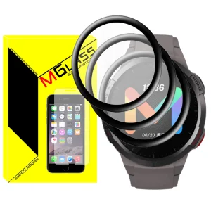 محافظ صفحه نمایش نانو ام‌گلس مدل GLS_Pmma مناسب برای ساعت هوشمند میبرو GS 47mm بسته سه عددی