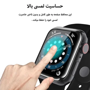 محافظ صفحه نمایش کروکودیل مدل PMMA مناسب برای ساعت هوشمند هایلو RS4 MAX