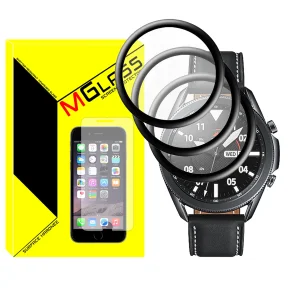 محافظ صفحه نمایش نانو ام‌گلس مدل Pmma-MG مناسب برای ساعت هوشمند سامسونگ Galaxy Watch 3 45mm بسته سه عددی