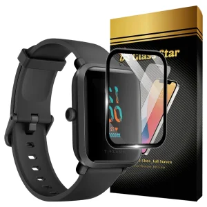 محافظ صفحه نمایش گلس استار مدل GWPM مناسب برای ساعت هوشمند امیزفیت Bip Lite